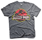 Jurassic Park Distressed Logo T-Shirt