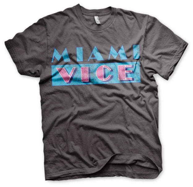 トップス Miami Vice (2006) Promotional T-Shirt Crockett and Tubbs Miami Vice T-Shirt: Miami Vice Mens T-Shirt