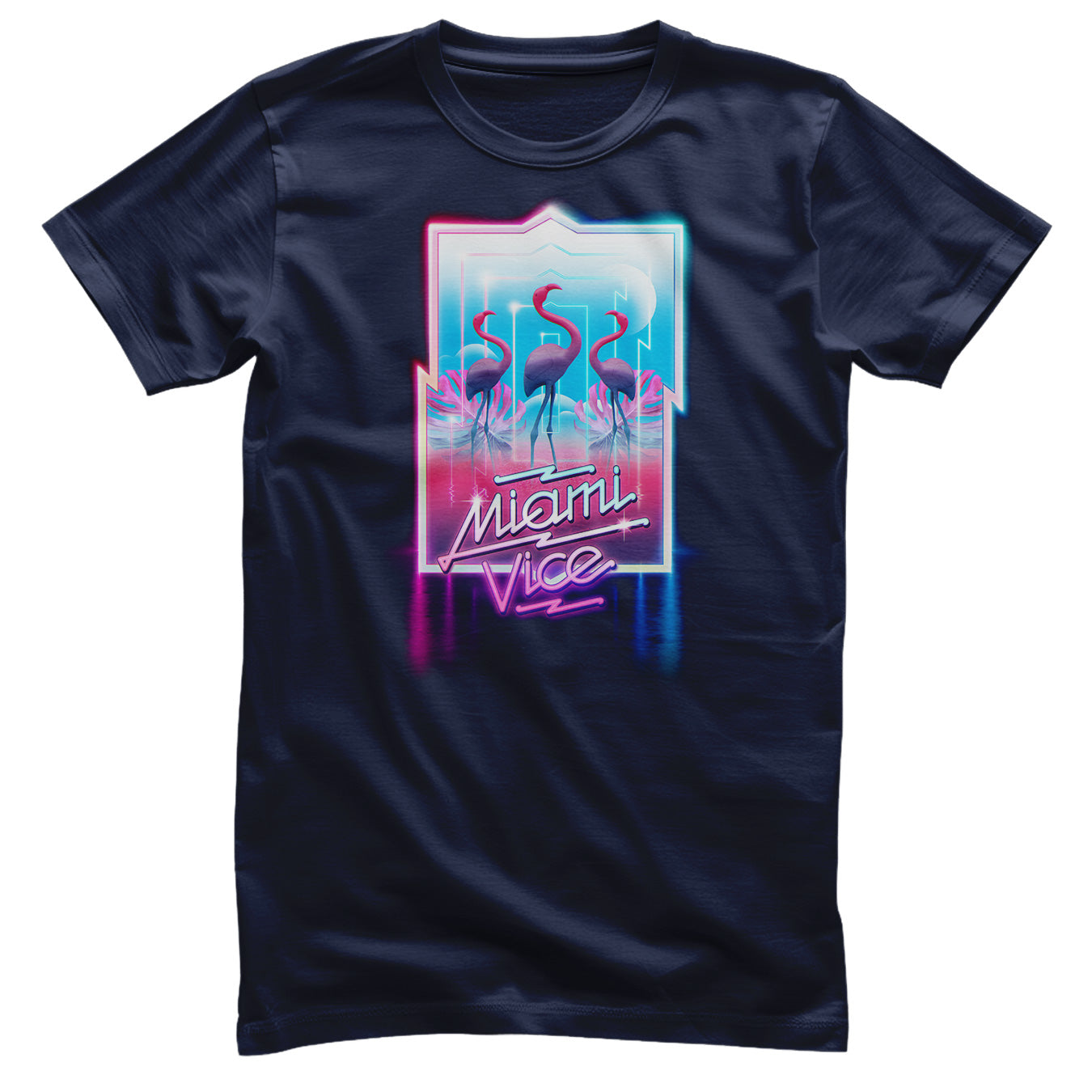 Miami Vice Distressed Logo T-Shirt – Shirtstore