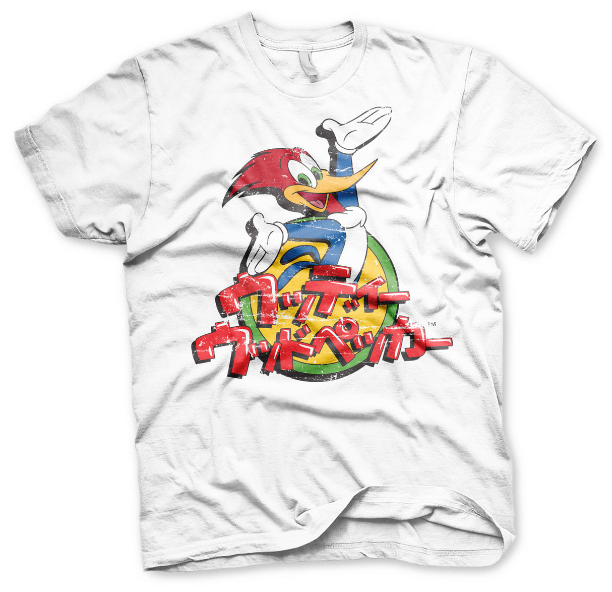 Woody Woodpecker Washed Japanese Logo T-Shirt