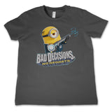 Minions - Bad Decisions No Regrets Kids Tee