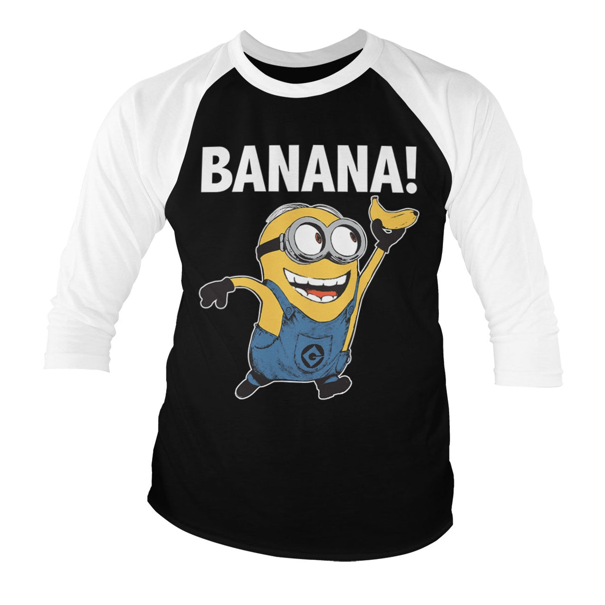 Minions - Banana! Baseball 3/4 Sleeve Tee