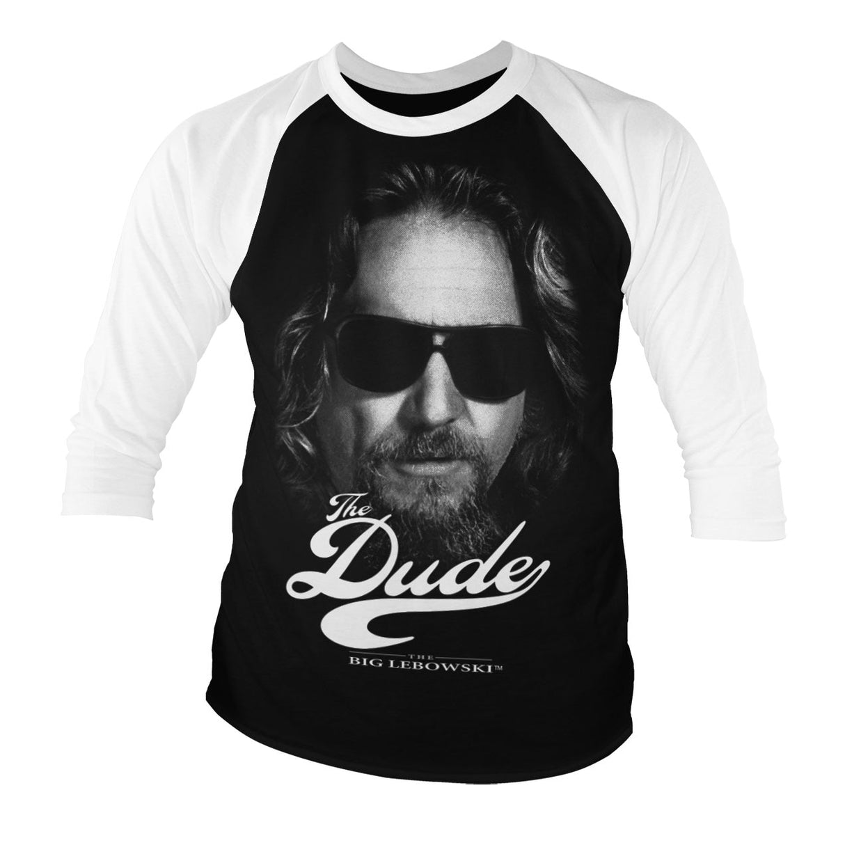 The Dude II Baseball 3/4 Sleeve Tee