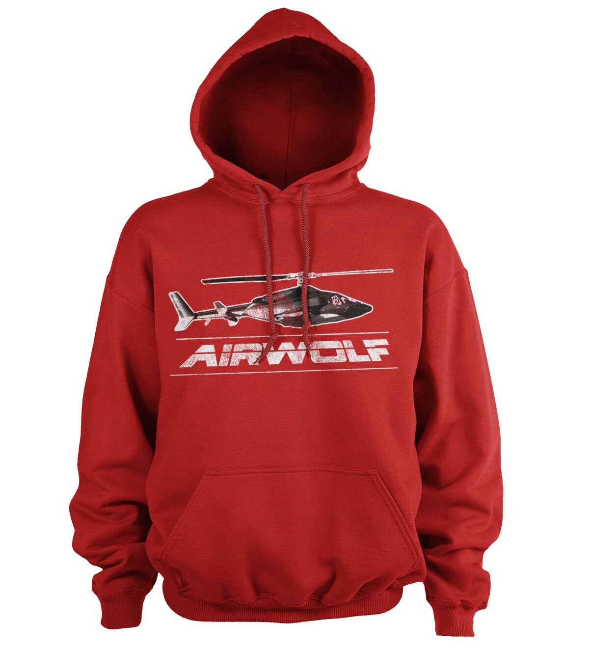 Airwolf Distressed Hoodie