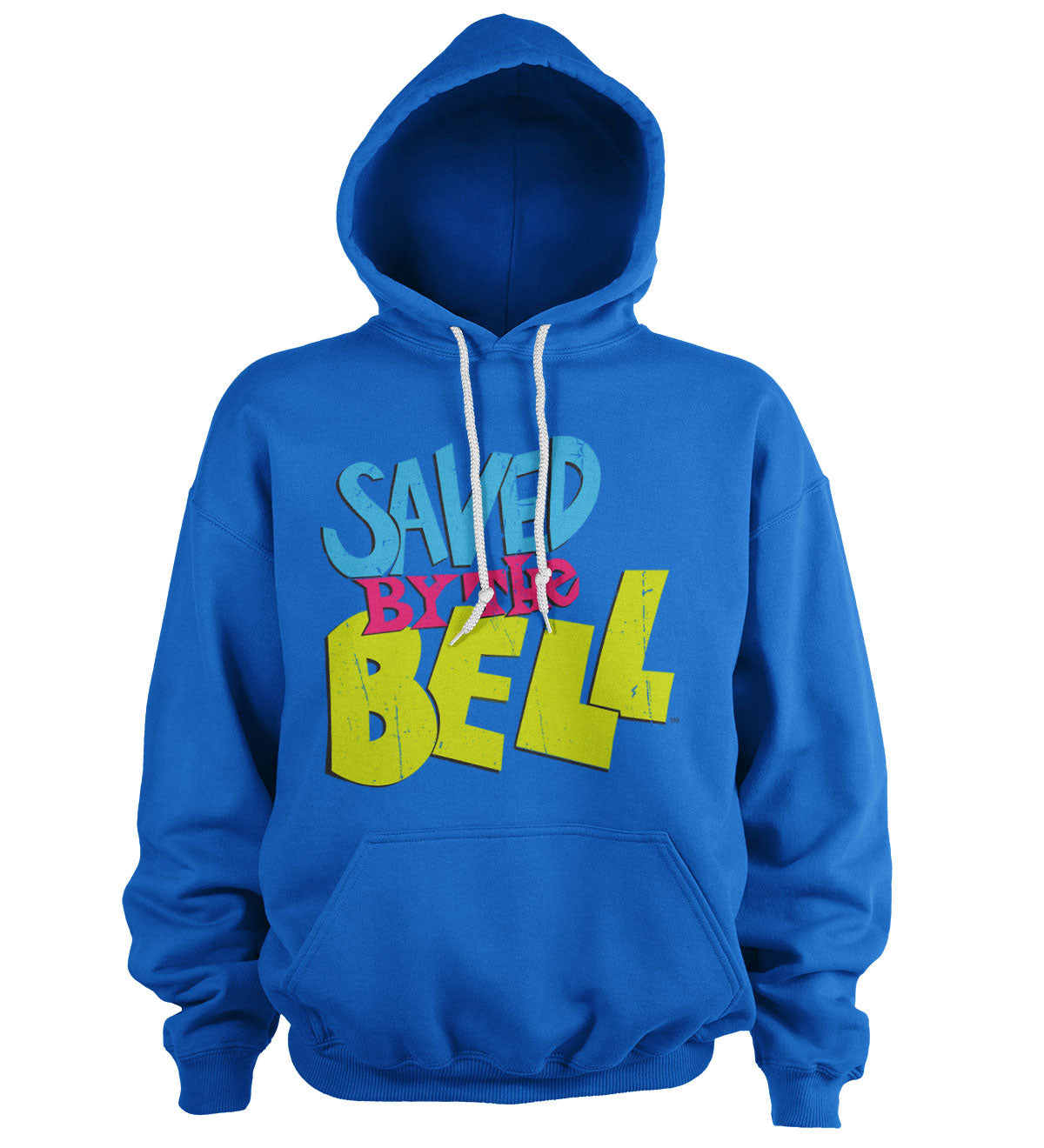 Saved By The Bell Distressed Logo Hoodie