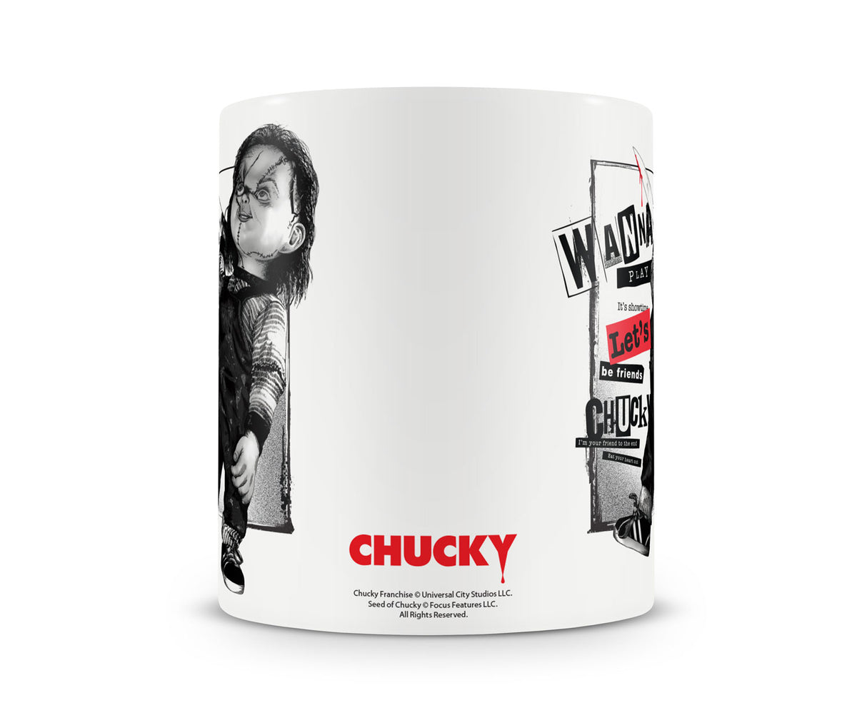 Chucky - Let's Be Friends Coffee Mug