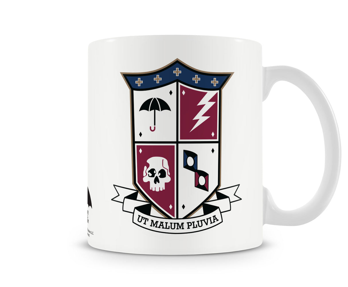 Ut Malum Pluva Shield Coffee Mug