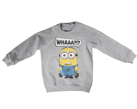 Minions - Whaaa?!? Kids Sweatshirt