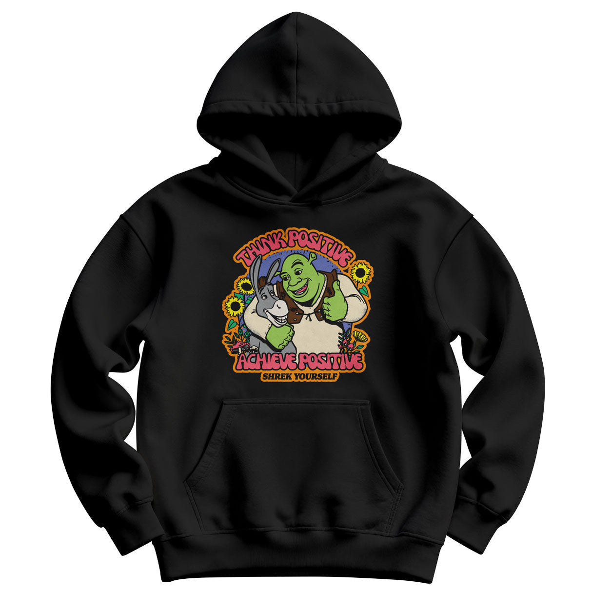 Think Positive - Achieve Positive Kids Hoodie