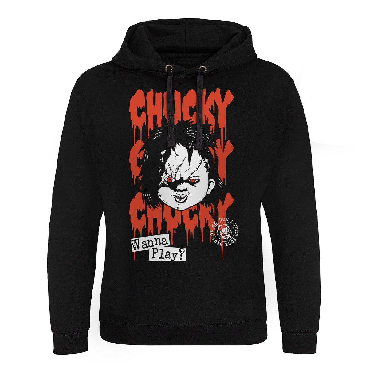 Chucky - Don't Turn Your Back On Me Epic Hoodie