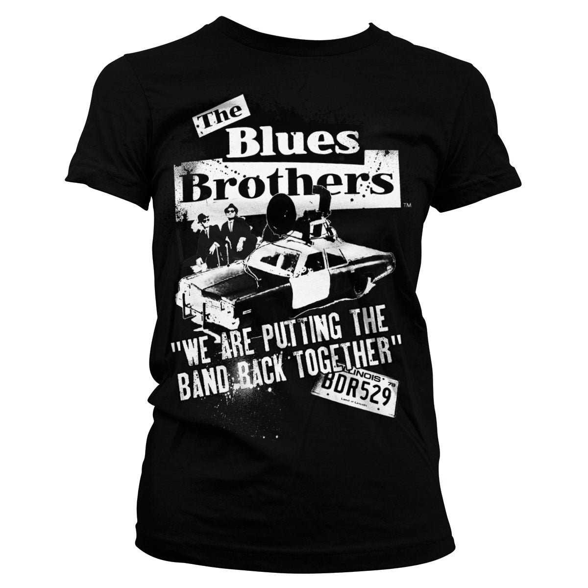 Blues Brothers - Band Back Together Girly Tee