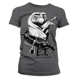 E.T. Biking Distressed Girly Tee