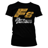 F8 Distressed Logo Girly Tee