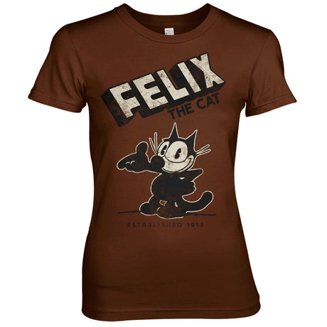 Felix The Cat - Est. 1919 Girly Tee