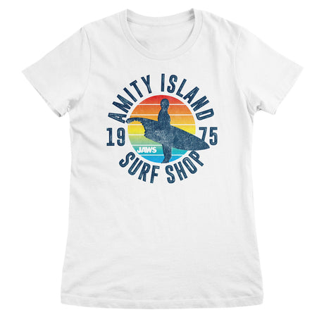 Amity Island Surf Shop Girly Tee