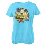 Magnum P.I. - Tropical Vibes Girly Tee