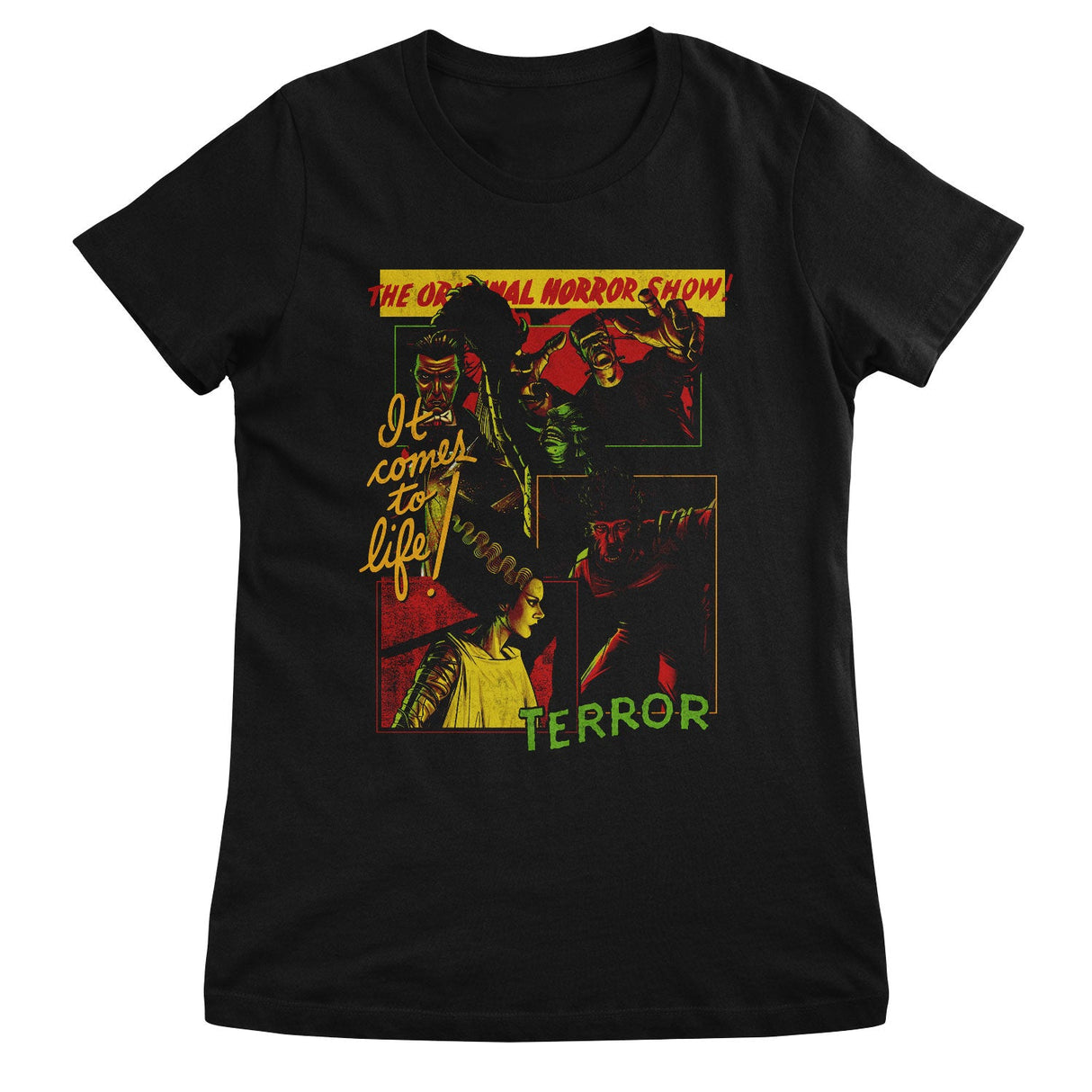 Universal Monsters - The Original Horror Show Girly Tee