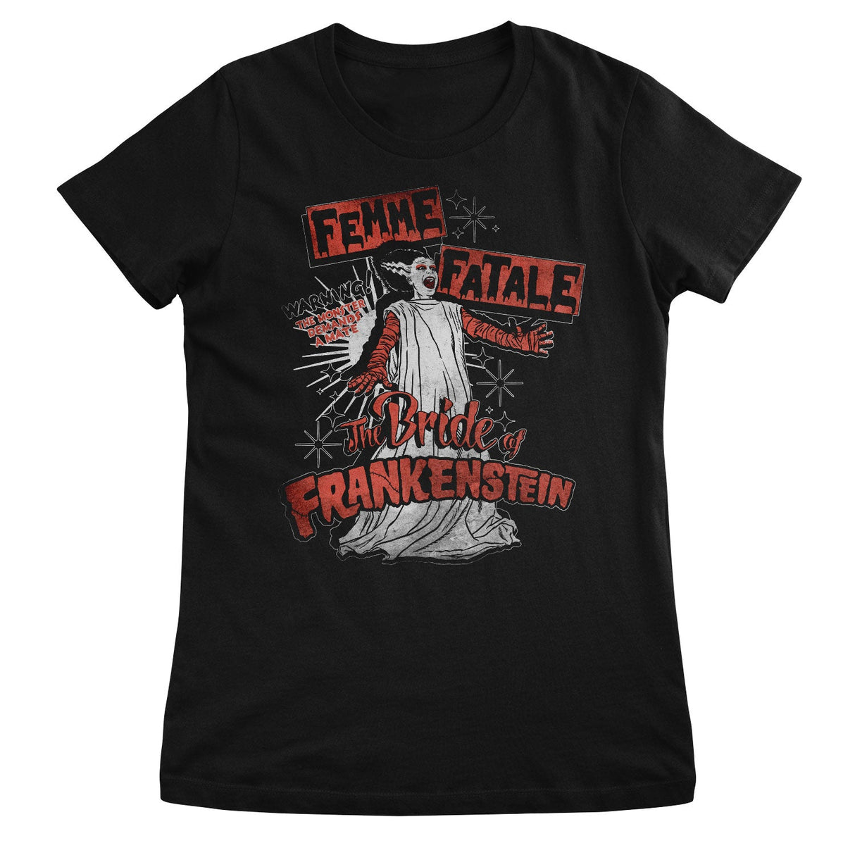 Universal Monsters - Femme Fatale Girly Tee