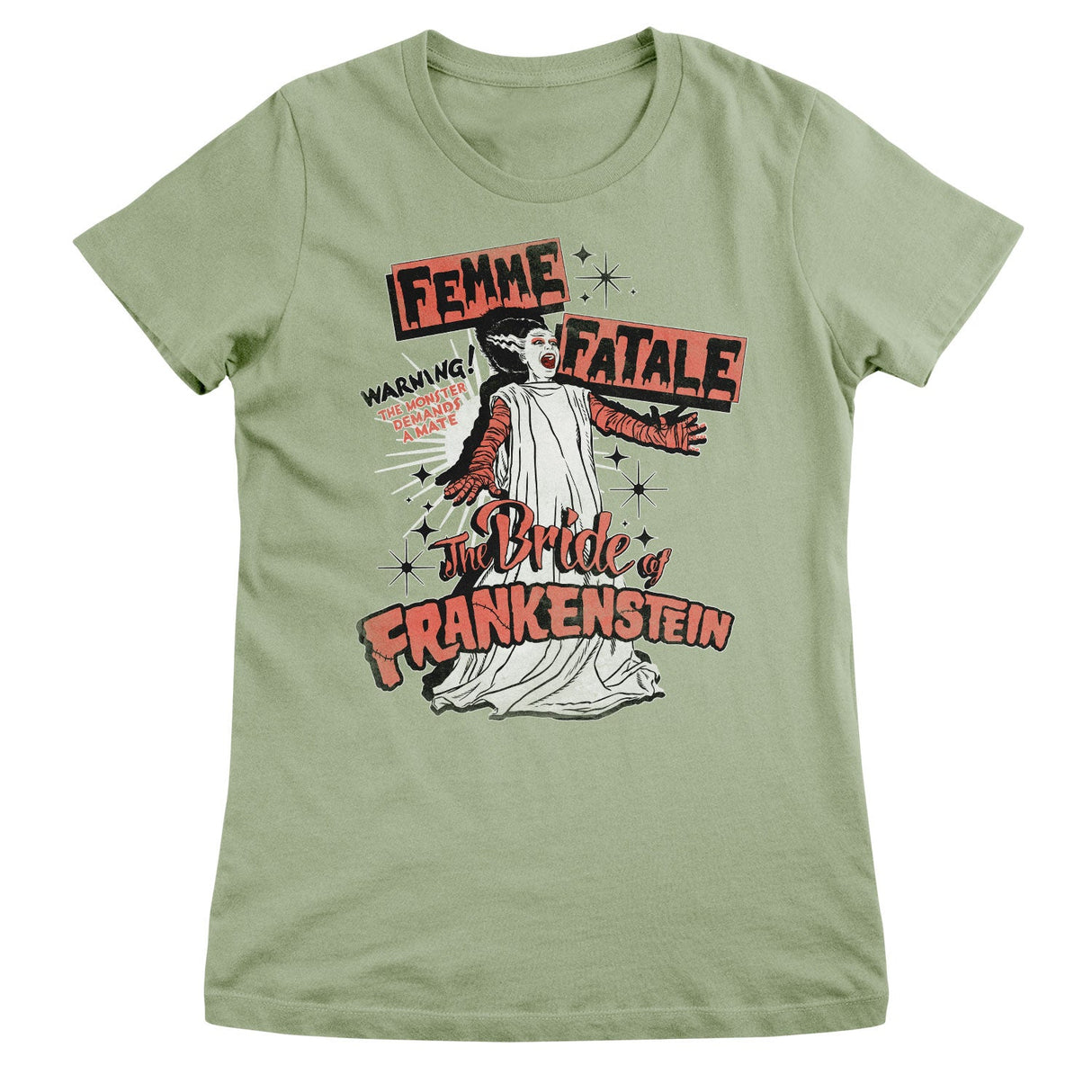 Universal Monsters - Femme Fatale Girly Tee