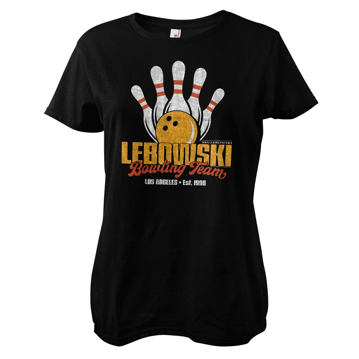 Lebowski Bowling Team Girly Tee