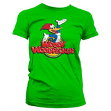 Woody Woodpecker Classic Logo Girly Tee