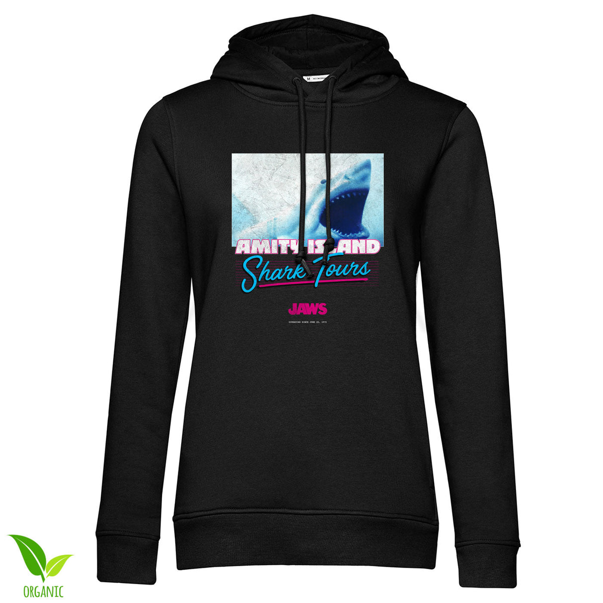 Jaws - Amity Island Shark Tours Girly Hoodie