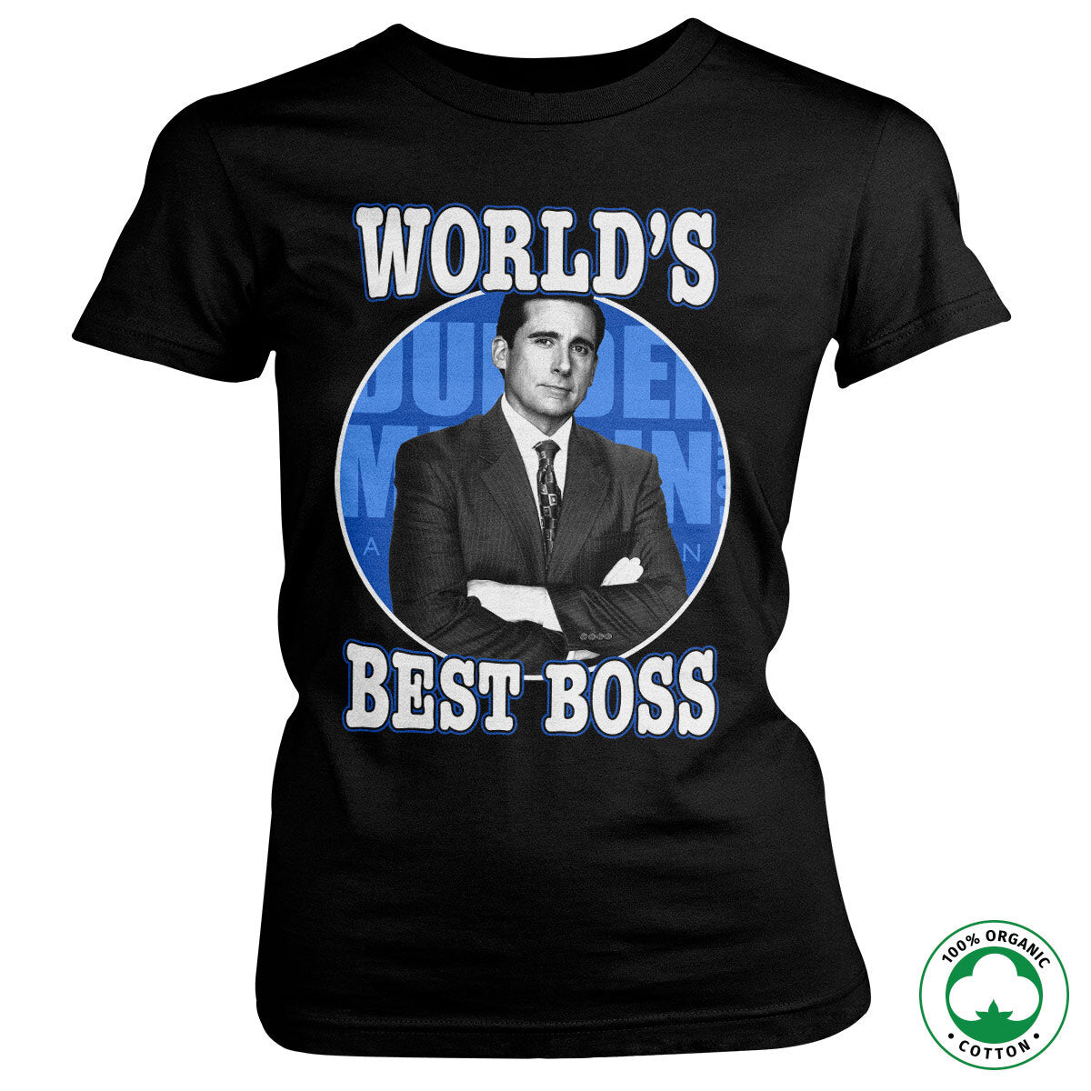 World's Best Boss Organic Girly Tee