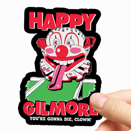 Happy Gilmore Clown Sticker