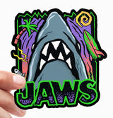 JAWS Doodle Sticker