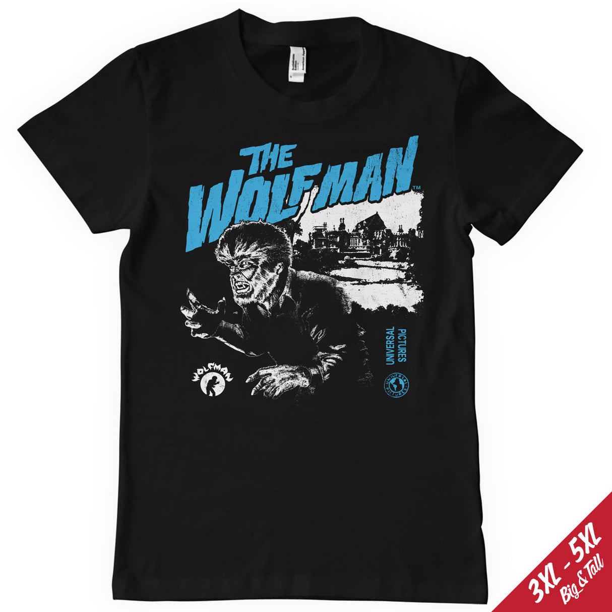 The Wolf Man Big & Tall T-Shirt