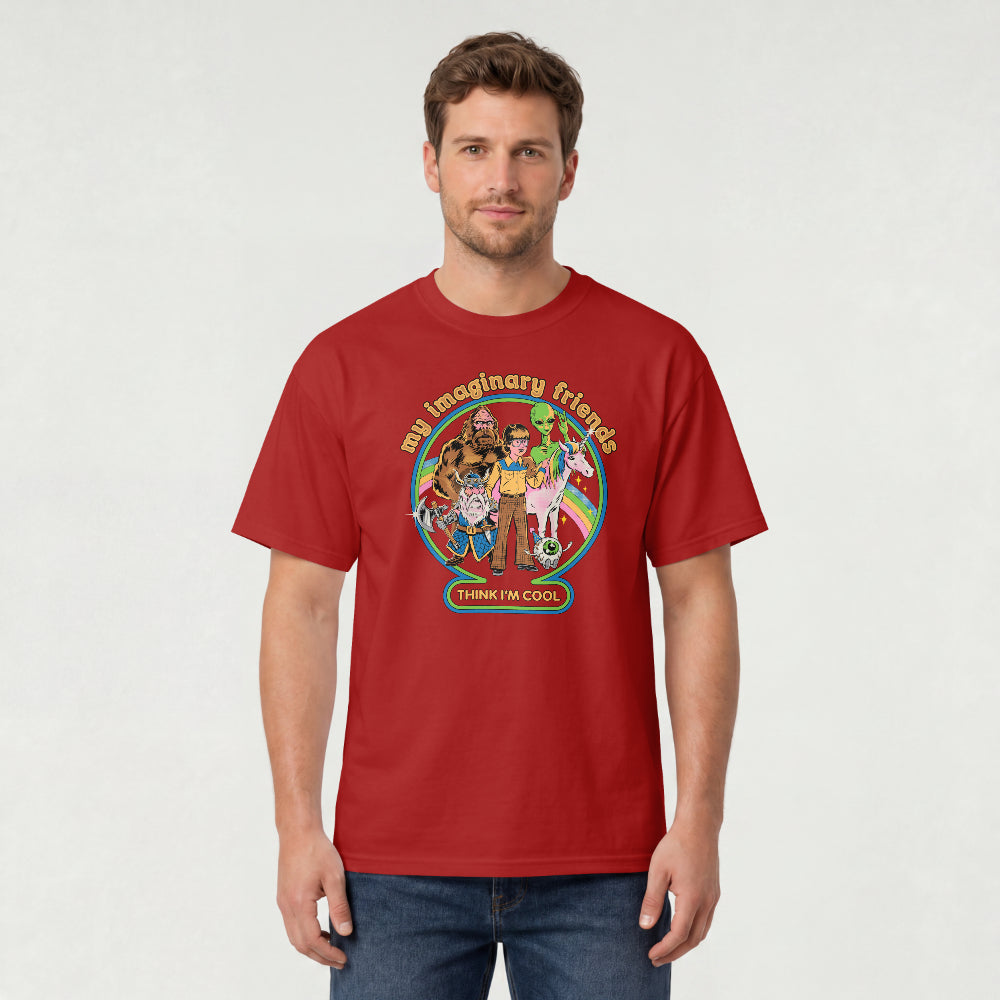 My Imaginary Friends Think I'm Cool T-Shirt