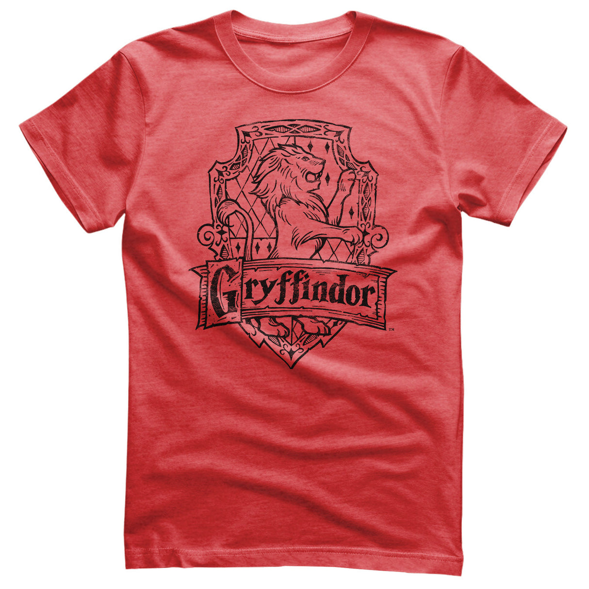 Harry Potter Gryffindor Washed Crest T-Shirt