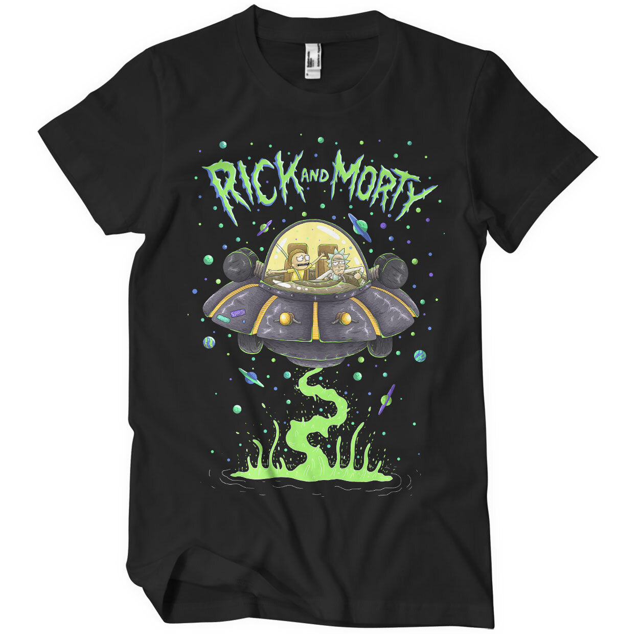 Rick And Morty Splash T-Shirt – Shirtstore