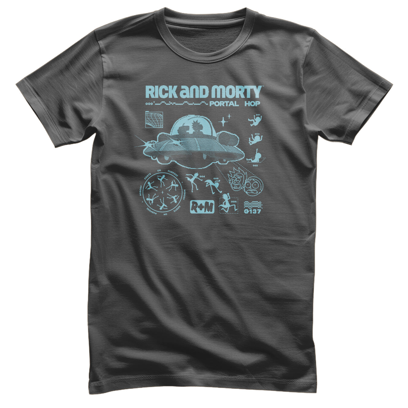 Rick And Morty - Portal Hop T-Shirt – Shirtstore