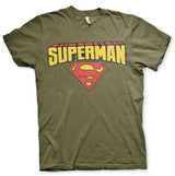 Superman Blockletter Logo T-Shirt