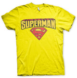 Superman Blockletter Logo T-Shirt