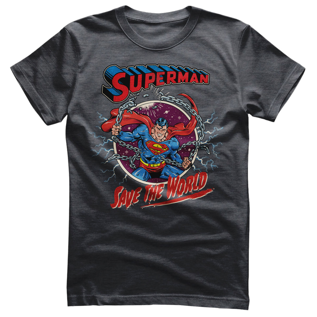 Superman - Save The World T-Shirt