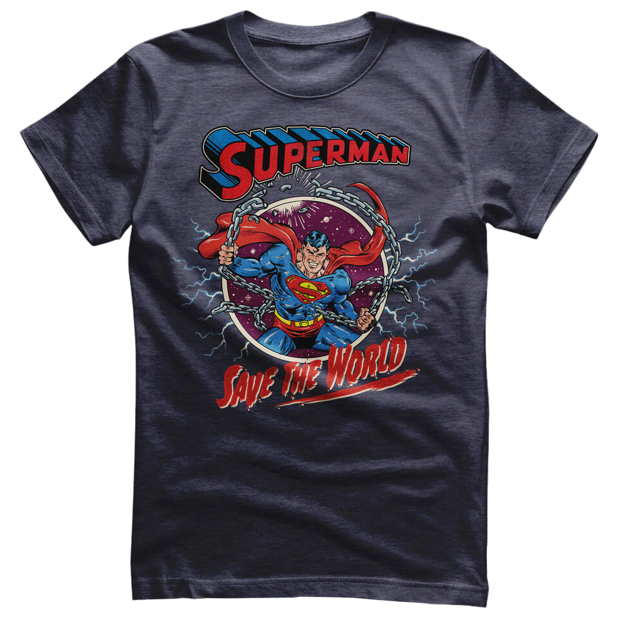 Superman - Save The World T-Shirt