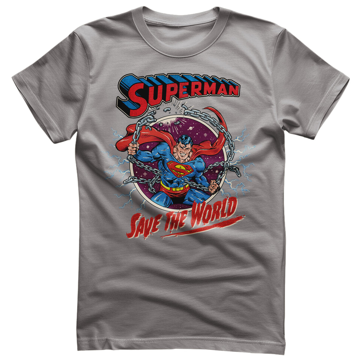 Superman - Save The World T-Shirt