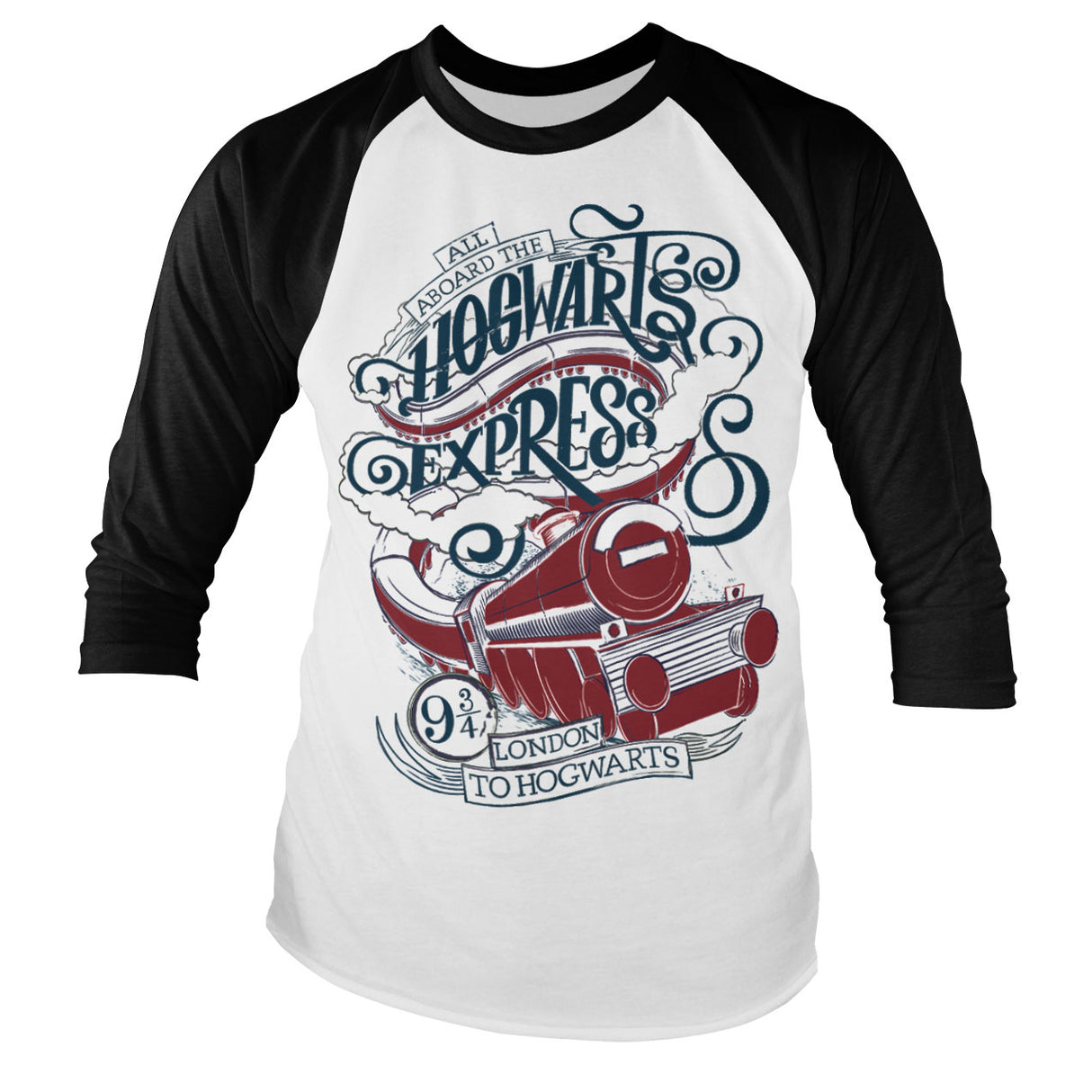 All Aboard The Hogwarts Express Baseball Long Sleeve Tee