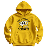 What A Fine Day For Science Kids Hoodie