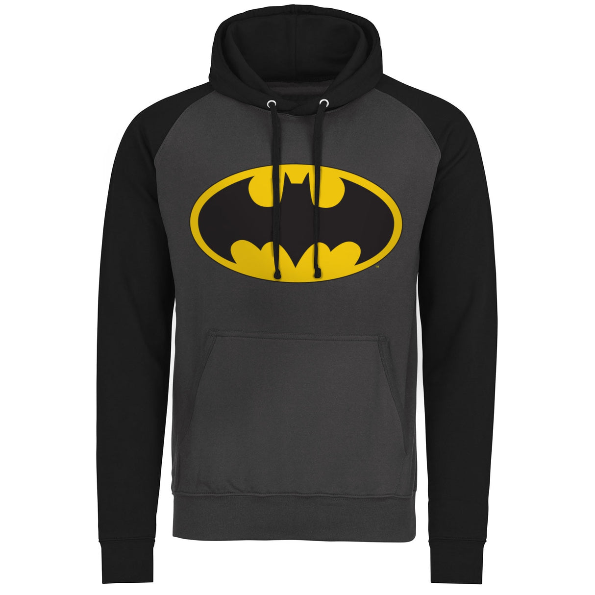 Batman Signal Logo Baseball Hoodie