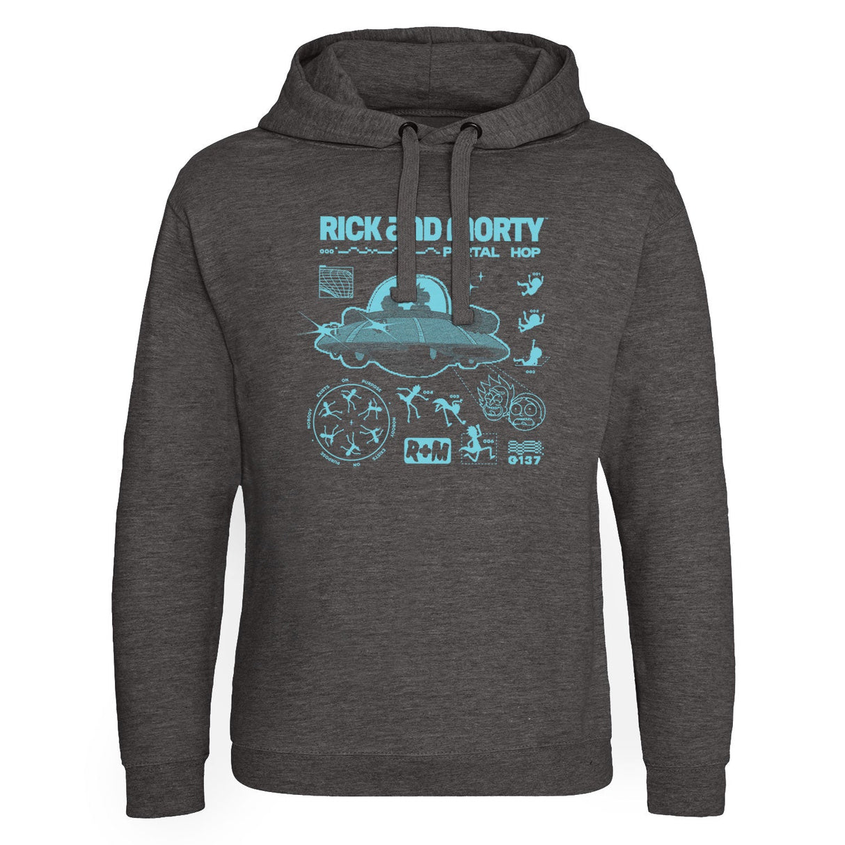 Rick And Morty - Portal Hop Epic Hoodie