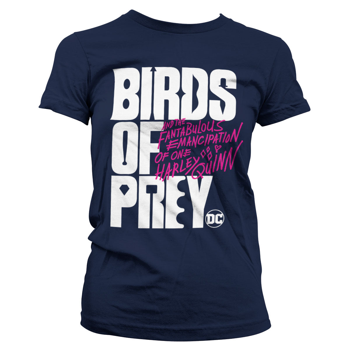 Birds Of Prey Logo Girly Tee