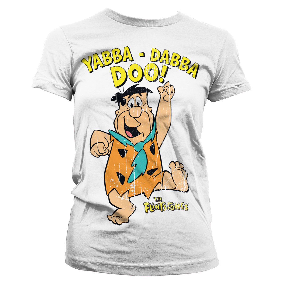 Yabba-Dabba-Doo Girly Tee