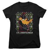 Looney Tunes Christmas - I'm Despicable Girly Tee