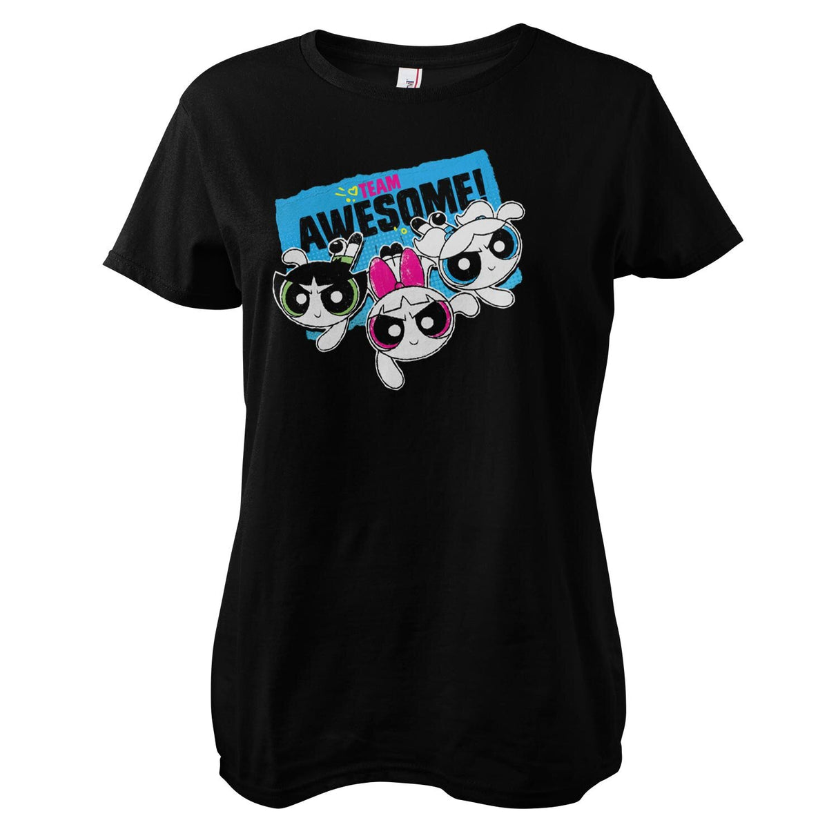 Powerpuff Girls - Team Awesome Girly Tee