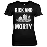 Rick And Morty Girly Tee