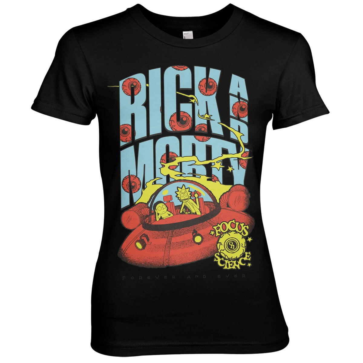 Rick and Morty - Focus On Science Girly Tee