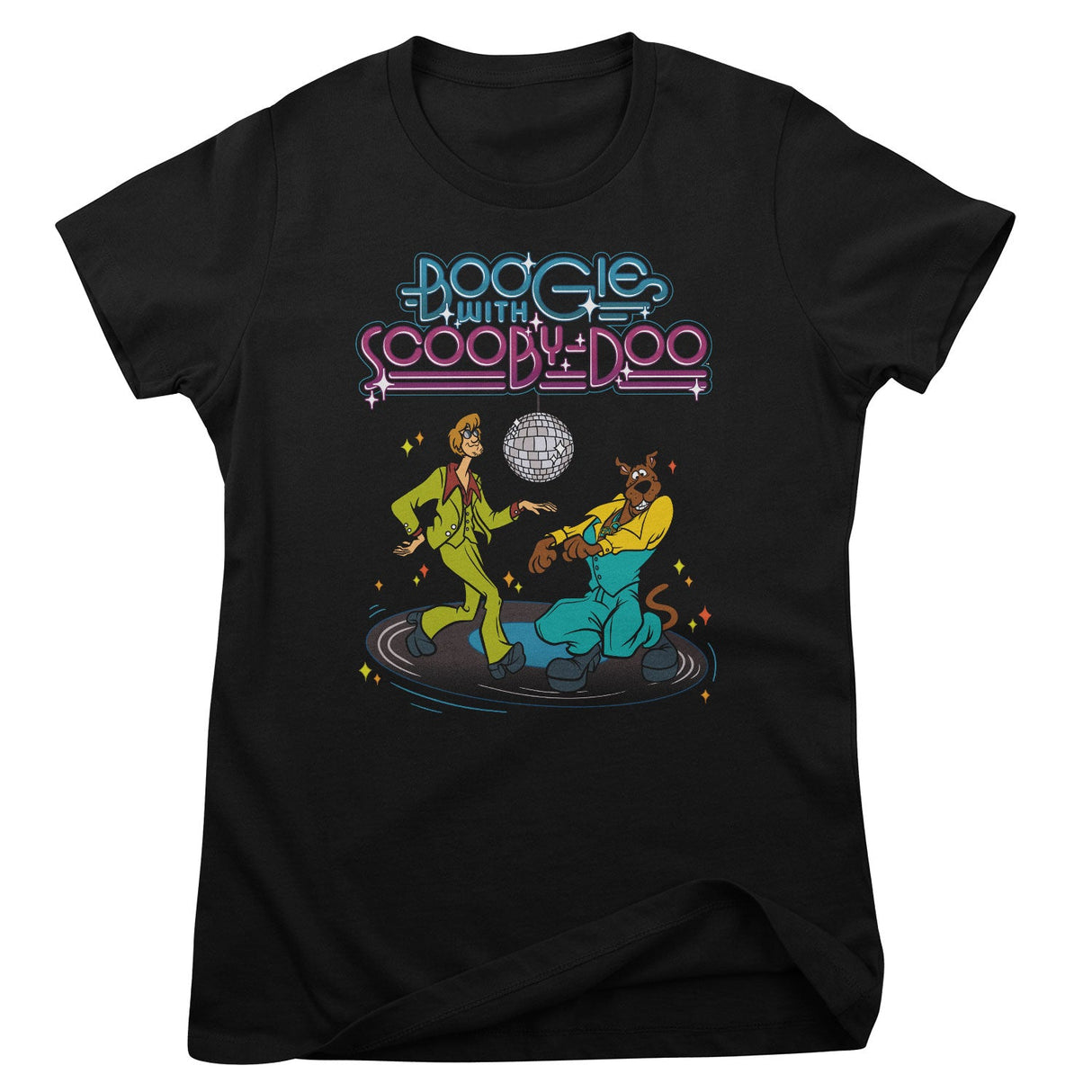 Boogie With Scooby-Doo Girly Tee